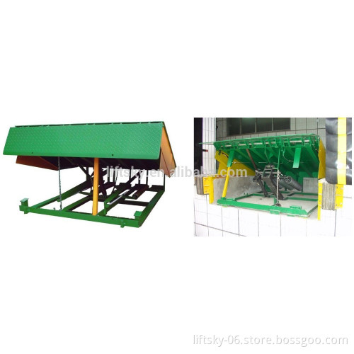 LSH12-670D Mechanical Dock Leveler / hand operation